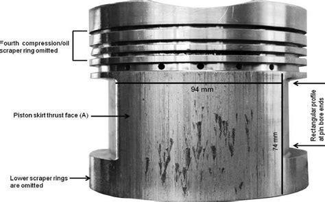 piston scuff test|piston scuffing repair.